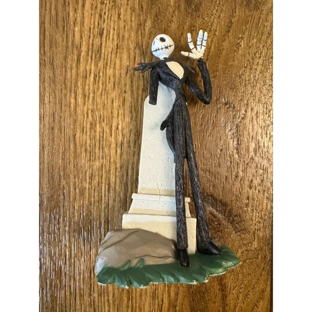 Disney Nightmare Before Christmas Jack Skellington Sally Figures Cake Topper Lot